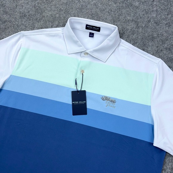 Peter Millar Other - Peter Millar Polo Shirt Mens Large Torrey Pines Crown Crafted Performance‎ Golf